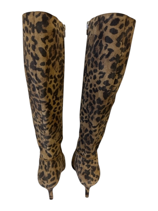 Dolce Vita Shoe Size 9.5 Brown & Black Suede leather Pointed Toe Low Heel Boots Brown & Black / 9.5