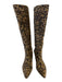 Dolce Vita Shoe Size 9.5 Brown & Black Suede leather Pointed Toe Low Heel Boots Brown & Black / 9.5