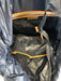 MZ Wallace Navy Blue Nylon Quilted Zip Up Backpack Bag Navy Blue / M