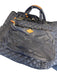 MZ Wallace Navy Blue Nylon Quilted Zip Up Backpack Bag Navy Blue / M
