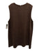 Hyacinth House Size XXL Dark Brown Microsuede Round Neck Knee Length Dress Dark Brown / XXL