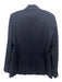Veronica Beard Size M / 10 Dark Navy Blue Wool Blend Flap Pocket Blazer Jacket Dark Navy Blue / M / 10