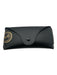 Fendi Black Leather Pebbled Double Handle Whipstich Detail Tote Bag Black / M