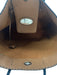 Fendi Black Leather Pebbled Double Handle Whipstich Detail Tote Bag Black / M