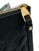 Louis Vuitton Black Grained Leather Monogram Empreinte Gold Tone Hardware Bag Black / XS