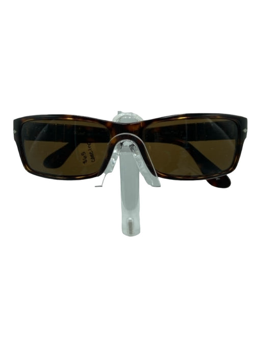 Persol Brown Acetate Tortoiseshell Square Sunglasses Brown