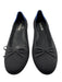 Rothy's Shoe Size 9 Black Textile Bow detail Flats Round Toe Shoes Black / 9