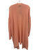 Ottod'Ame Size 6 Pink Polyamide & Acrylic Open Front Fuzzy Cardigan Sweater Pink / 6