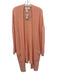 Ottod'Ame Size 6 Pink Polyamide & Acrylic Open Front Fuzzy Cardigan Sweater Pink / 6