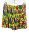 Emily McCarthy Size XS Yellow & Multi Cotton Printed Wide Neck Mini Short Set Yellow & Multi / XS