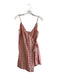 After Market Size S Pink Polyester Spaghetti Strap V Neck Wrap Detail Romper Pink / S