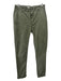 Paige Size 27 Olive Green Lyocell blend Elastic Waist Tapered High Rise Pants Olive Green / 27