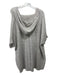 White + Warren Size XS/S Light Gray Cashmere Long Sleeve Hood Pockets Sweater Light Gray / XS/S