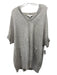 White + Warren Size XS/S Light Gray Cashmere Long Sleeve Hood Pockets Sweater Light Gray / XS/S