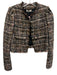 Ramy Brook Size XS BLack, Yellow, Multi Polyester Sequins Tweed Jacket BLack, Yellow, Multi / XS