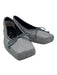 Alexander Wang Shoe Size 37.5 Light Blue Leather Square Toe Denim Print Flats Light Blue / 37.5