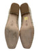 Ann Mashburn Shoe Size 38 Beige & Brown Tweed Square Toe Buckle Low Heel Flats Beige & Brown / 38