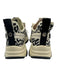 Steve Madden Shoe Size 8.5 Beige & Black Synthetic Knit Lace Up Sneakers Beige & Black / 8.5