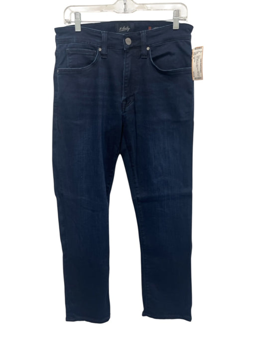 34 Heritage Size 30 Dark Wash Cotton Blend Solid Slim Jean Men's Pants Dark Wash / 30