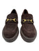 Steve Madden Shoe Size 8 Brown Suede Gold Horsebit Round Toe Rubber Sole Flats Brown / 8