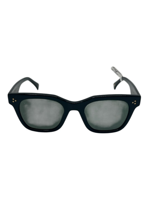 Raen Black Acetate Polarized Sunglasses Black