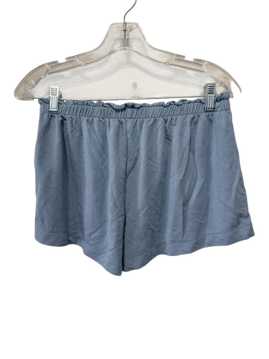 Lake Size XS Baby Blue Short Sleeve Button Down Shorts 2 Piece Pajamas Baby Blue / XS