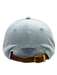 Chord Light blue & brown Cotton & Leather Denim Adjustable Baseball Hat Light blue & brown / One Size
