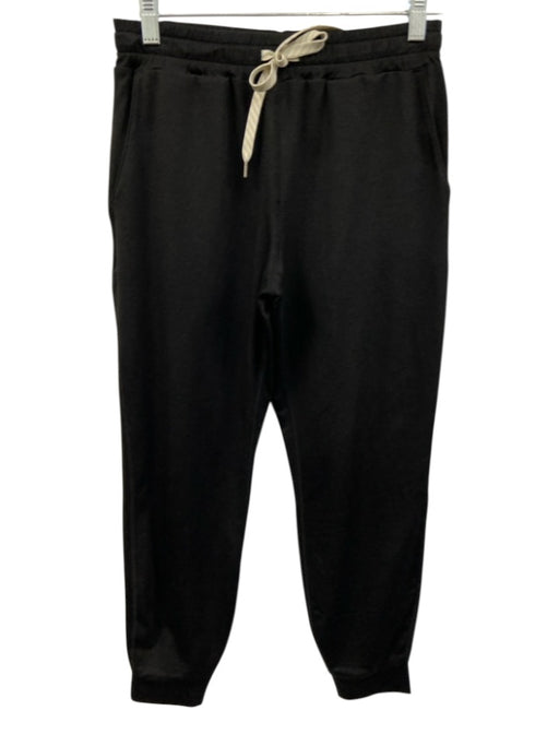 Vuori Size XS Black Missing Fabric Tag Elastic & Drawstring Waist Jogger Pants Black / XS