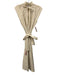 Brochu Walker Size XS Cream Beige Polyester Blend Cap Sleeve Tie V Neck Dress Cream Beige / XS
