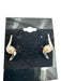 No Brand Silver White Gold 14K Pearl Diamond Post Back Earrings Silver