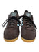 Adidas Shoe Size 6.5 Brown & Aqua Leather Low Top Lace Up Sneakers Brown & Aqua / 6.5