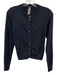 Rhone Size XS Navy Blue Polyester & Cotton Button Front Cardigan Sweater Navy Blue / XS
