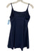 Spanx Size S Navy Blue Synthetic Sleeveless Dress Navy Blue / S