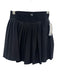 Beyond Yoga Size XS Black Synthetic Elastic Waist Pleated Athletic Skort Black / XS