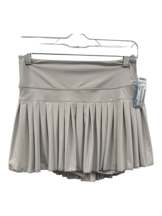 Goldhinge Size XS/S Light Pink Synthetic Pleated Elastic Waist Athletic Skort Light Pink / XS/S
