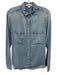 Cloth & Stone Size XS Chambray Tencel & Lyocell Button Up Long Sleeve Top Chambray / XS