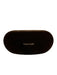 Tom Ford Black Acetate Gold Accents T Clear Lens Cat Eye Glasses Black