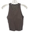 Vuori Size Est XS Taupe Purple Sleeveless Ribbed Padded Shelf Bra Top Taupe Purple / Est XS