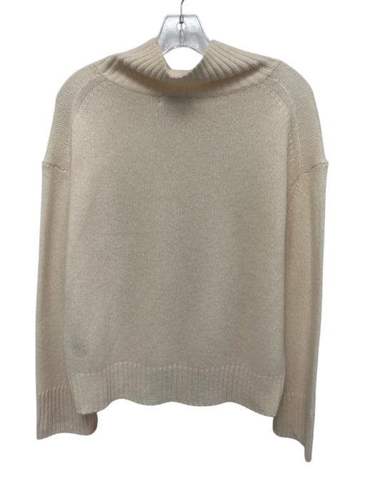 Banana Republic Size XS Cream White Cashmere Long Sleeve Ribbed Knit Sweater Cream White / XS