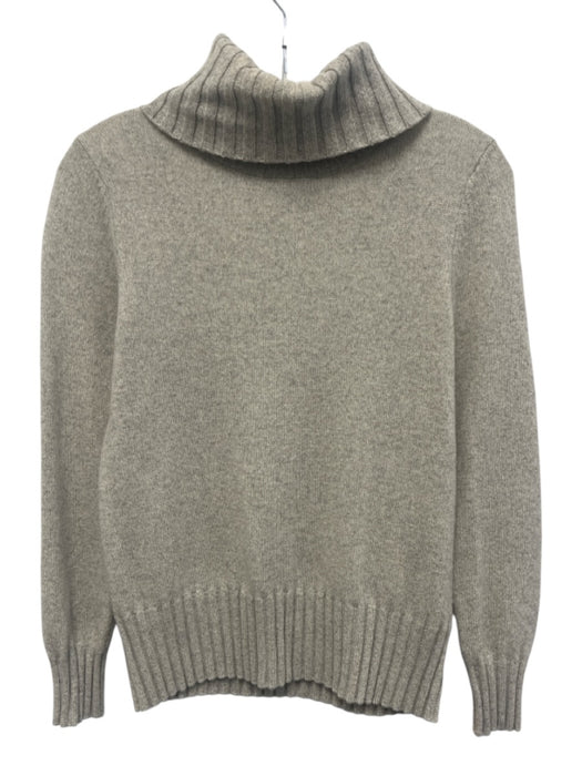 Patagonia Size XS Taupe Gray Cashmere Blend Long Sleeve Ribbed Sweater Taupe Gray / XS