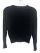J Crew Size Small Black Cashmere Long Sleeve Ribbed Knit Sweater Black / Small