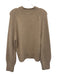 J Crew Size Small Beige Polyamide Blend Long Sleeve Ribbed Mock Neck Sweater Beige / Small