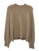 J Crew Size Small Beige Polyamide Blend Long Sleeve Ribbed Mock Neck Sweater Beige / Small