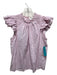 Sea New York Size S Light Pink Cotton Ruffle Cap Sleeve Smocked Detail Top Light Pink / S