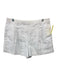 J. Crew Size 10 White Linen Blend Pleated Zip & Hook High Rise Shorts White / 10