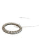 No Brand Silver Sterling Silver Studded Thin Ring Silver