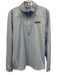 Vineyard vines Size L Blue & White Poly Blend Printed Long Sleeve 1/4 Zip Top Blue & White / L