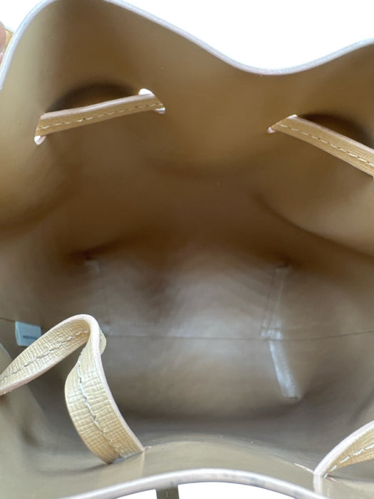 Mansur Gavriel Tan Leather Crossbody bucket Bag Tan / S