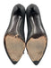 Stuart Weitzman Shoe Size 8.5 Dark Grey Textile & Leather Pointed Toe Pumps Dark Grey / 8.5