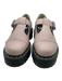 Dr. Martens Shoe Size 6 Taupe Leather Upper Round Toe Platform Mary Jane Loafers Taupe / 6
